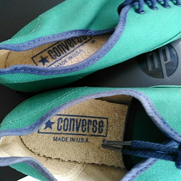 Vintage converse blue tag size 7 1\2 MADE USA 1960 - Picture 3 of 4